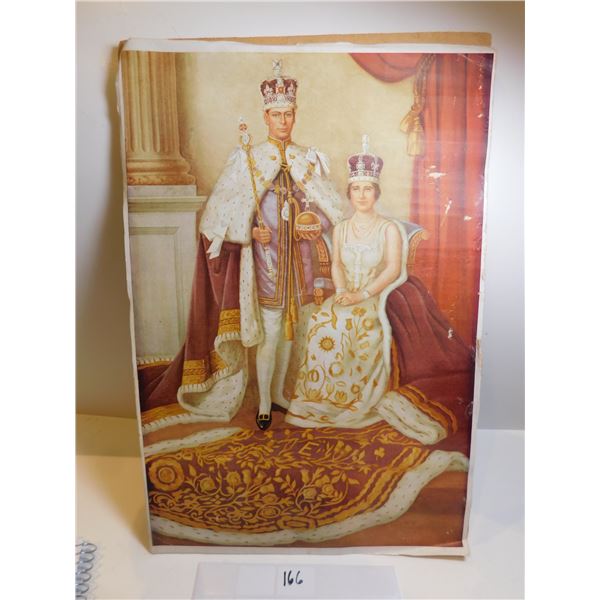 9 X 13 ROYAL 1937 CORONATION SOUVENIR MAGAZINE PHOTO