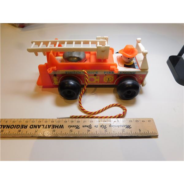 1968 FISHER PRICE FIRE TRUCK