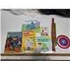 Image 1 : Kids book, finger pointer and toys
