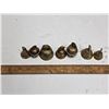 Image 1 : 7 brass sarna bells