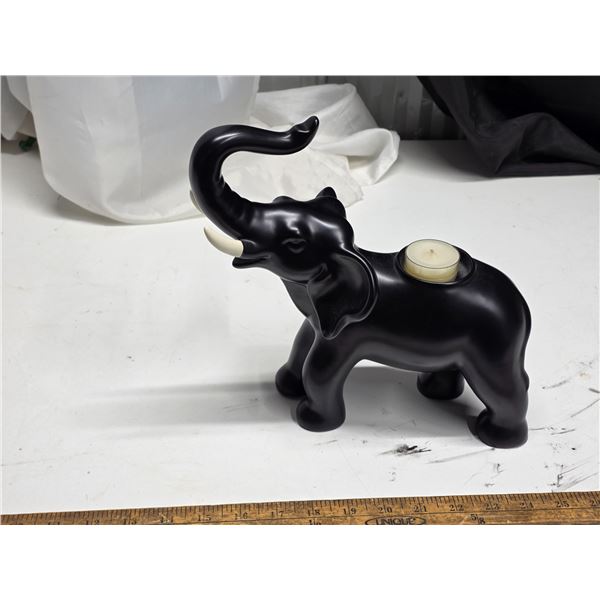 Elephant candle holder