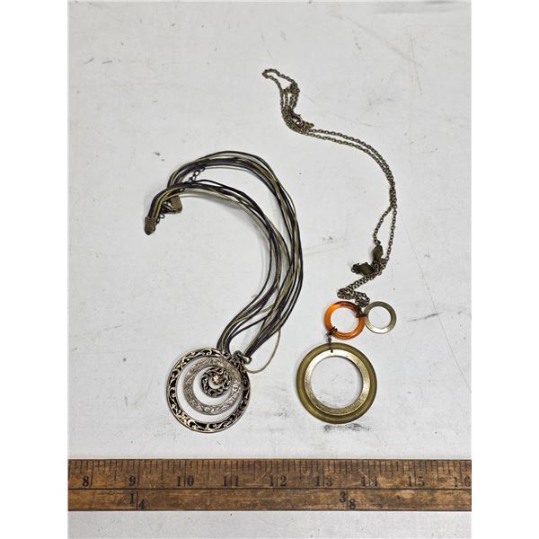 2 necklaces