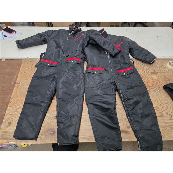 Vintage his and hers ski whiz snowmobile suits- size large