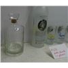 Image 4 : 276: Liquor Decanter and Hitman Ukraine vodka decorative bottle with 4 matching glasses.