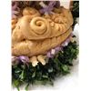 Image 5 : 281: Ukrainian wedding or anniversary kolach (decorative bread). Kolach and all doves are made from 