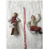 Image 6 : 282: Ukrainian dancers. Female 8” (20.5 cm) tall. Squatting male 6” (15.5 cm high)