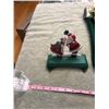 Image 5 : 293: Christmas Stocking Hanger (in own box) for 2 stocking and 2 homemade velvets Christmas stocking