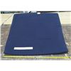 Image 1 : 296: Large medical firm pillow for elevating legs with zippered cover that comes off for cleaning.