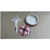 Image 2 : Ukrainian design cross and covered dish. Excellent condition