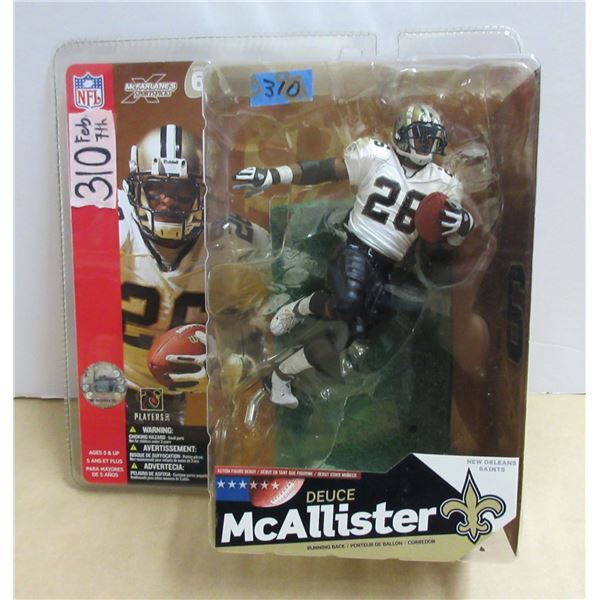 McFarlane Figure Football Deuce McAllister- Series 6