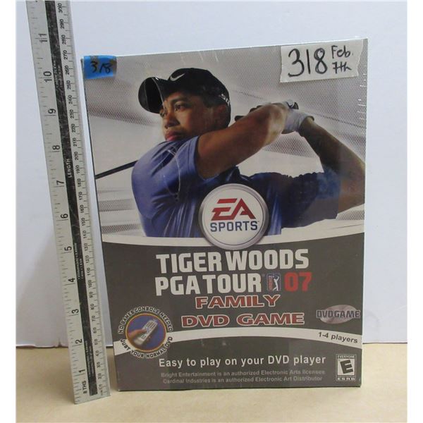 Tiger Woods Family DVD Games EA Sports 1-4 players