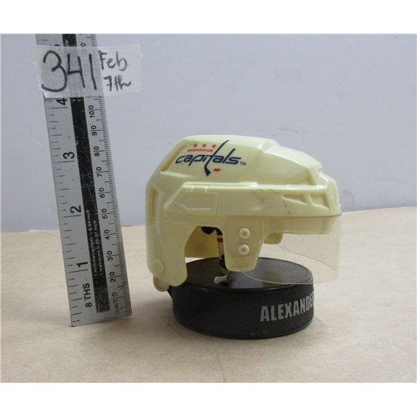 2009 McDonalds Hockey Mask- Alexander Ovechkin