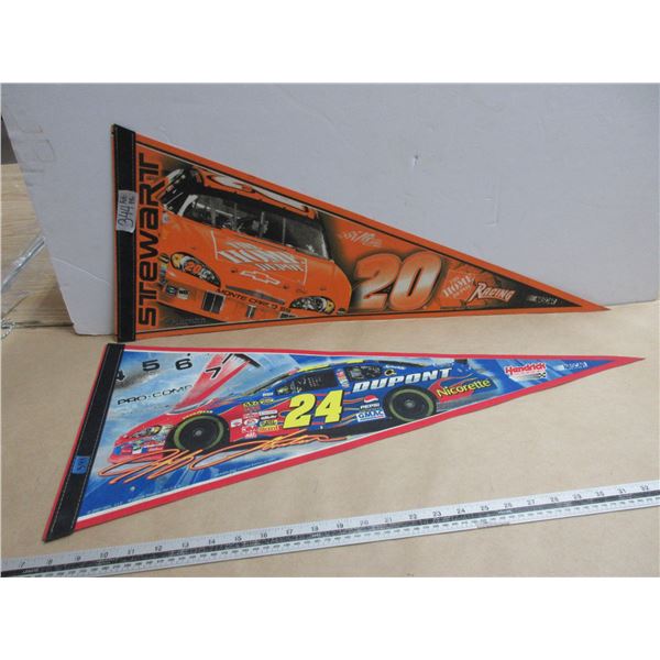 Nascar Banners (2) pennants