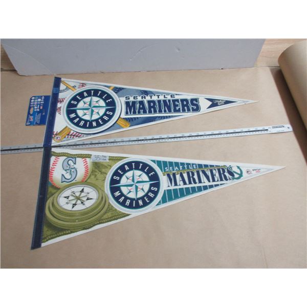 2 MLB Banners- both different Seattle Mariners
