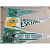 Image 4 : 3 CFL Banners - 2 Sask Rough Rider (different) and Eskimos
