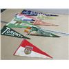 Image 3 : 8 Vintage Pennants Assorted Military Plus Service
