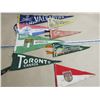 Image 4 : 8 Vintage Pennants Assorted Military Plus Service