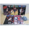 Image 1 : 5 Basketball Double Pocket Folders Plus Bag of Marbles
