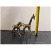 Image 2 : (2) Brass Giraffes