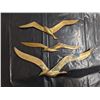 Image 1 : (3) Brass Birds