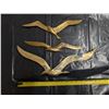 Image 3 : (3) Brass Birds