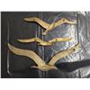 Image 4 : (3) Brass Birds