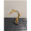 Image 4 : (3) Brass Geese on Stand