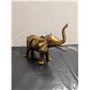 Image 5 : (2) Brass Elephants