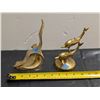 Image 2 : Brass Dolphin Plus Brass Bird Paper weight