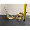 Image 3 : Brass Dolphin Plus Brass Bird Paper weight