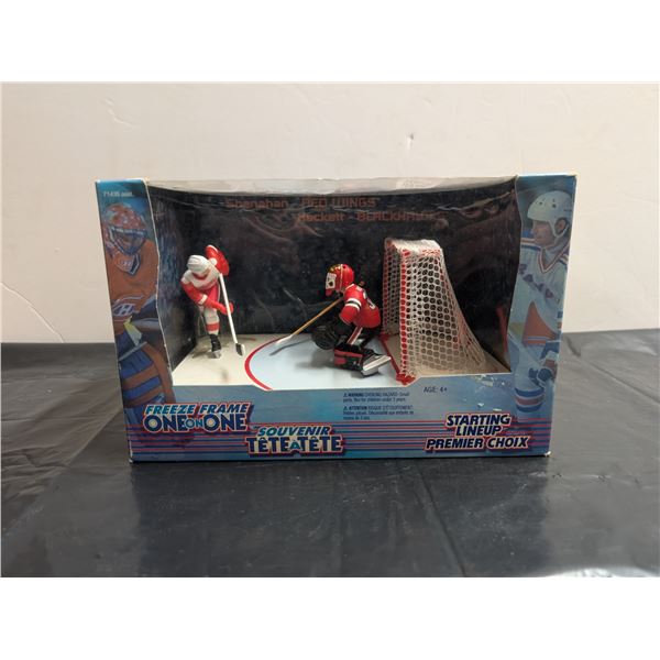 NHL Starting Line up Freeze Frame One on One 1998 Series