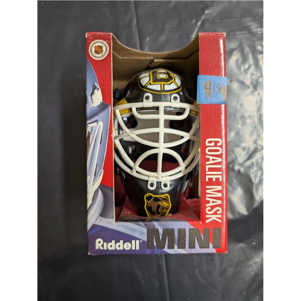 Ridell Goalie Mask Collectable  Boston Bruins