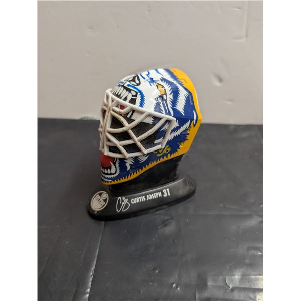 Goalie Mask Oilers Curtis Joseph