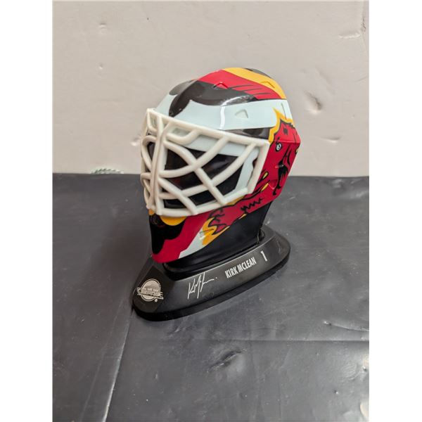 Goalie Mask Canucks Kirk Mclean