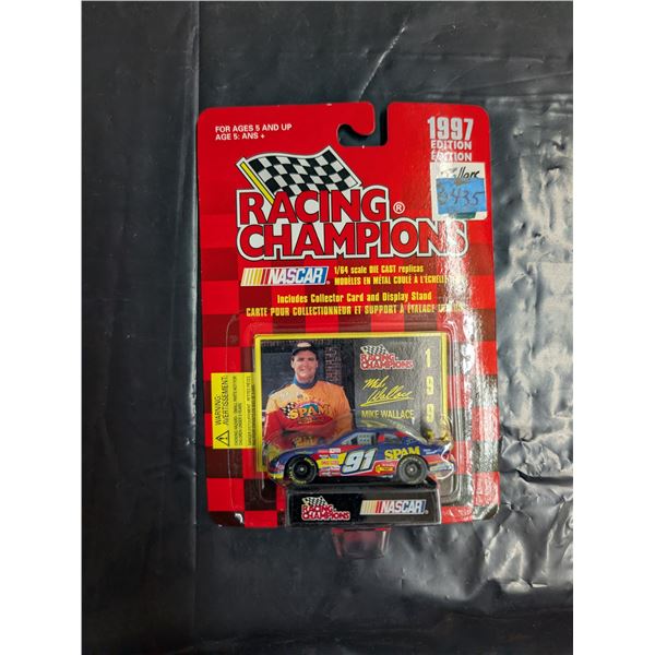 NASCAR Racing Champions Mike Wallace Card plus Car