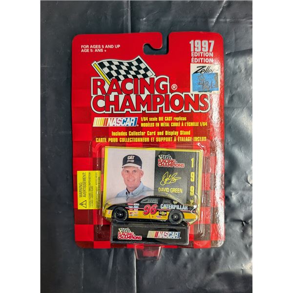 NASCAR Racing Champions David Green Card plus Car