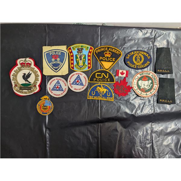 Assorted Clothing Crests (Patches)