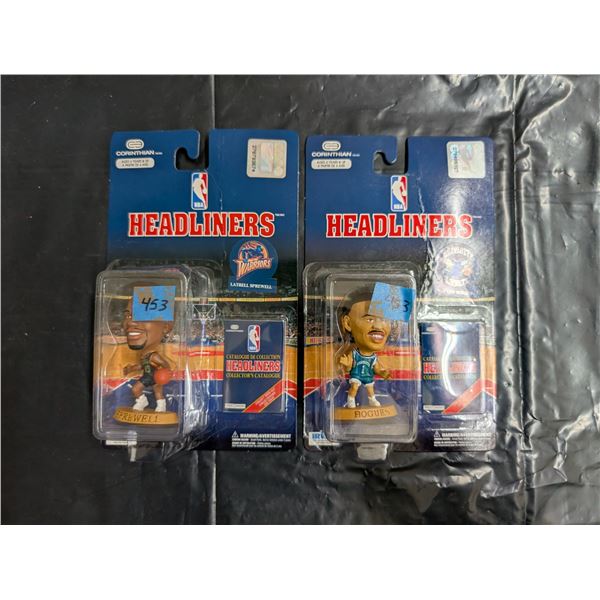 NBA Headliners Sprewell and Bogues