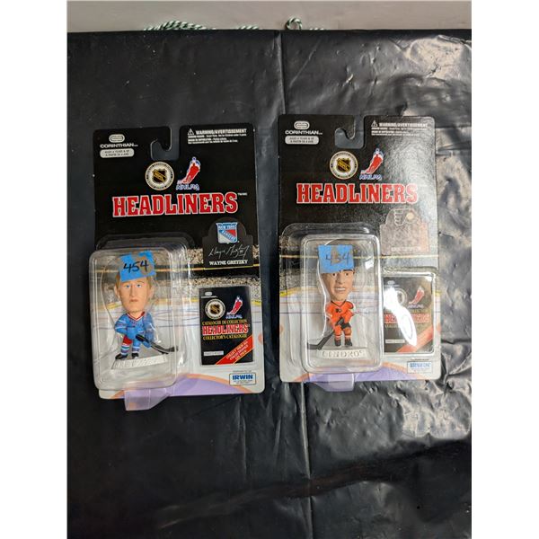NHL Headliners Gretzky and Lindros