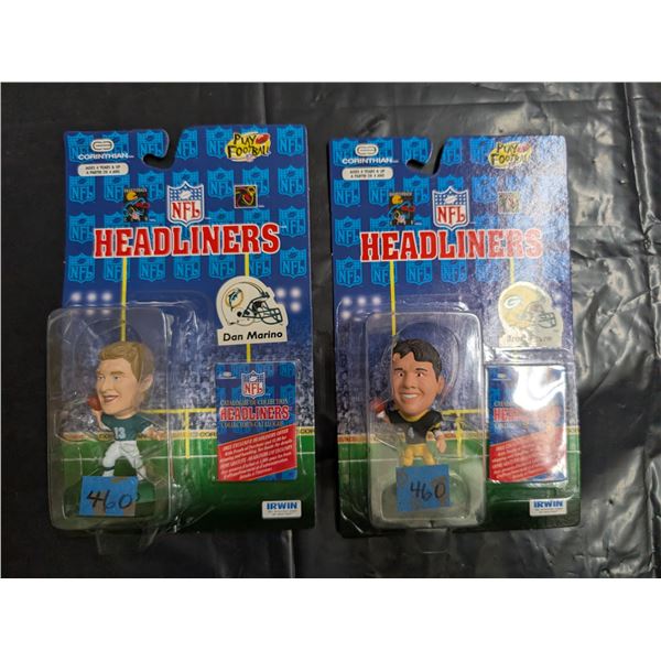 NHL Headliners Dan Marino and Brett favre