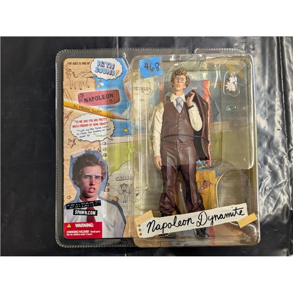 Spawn McFarlane Napoleon Dynamite Figure w/ Sound "Prom" (Batteries Not Included)