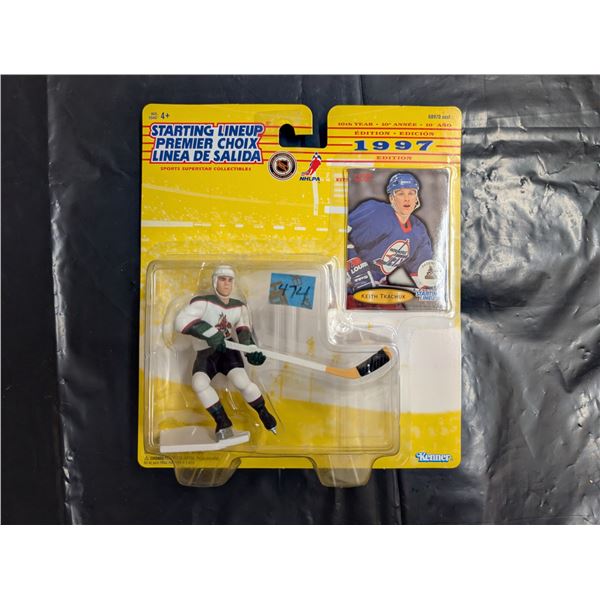 Starting line up NHL Keith Tkachuk Hockey Figure and Card
