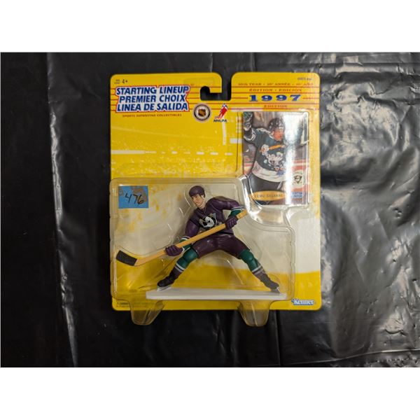 Teemu Sleanne Starting line Up Card Plus Figure