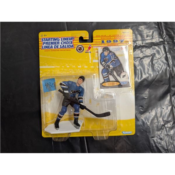 Peter Bondra Starting line Up Card Plus Figure