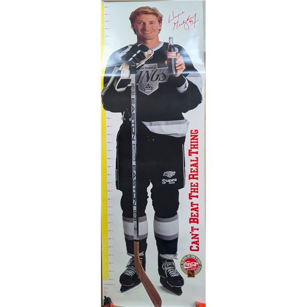 Coca Cola Wayne Gretzky Growth Chart (Actual Size)