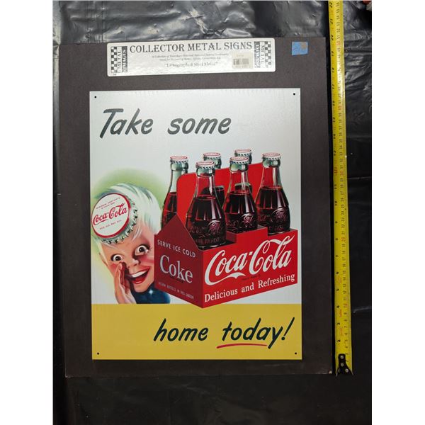 Collector Metal Sign Coca Cola
