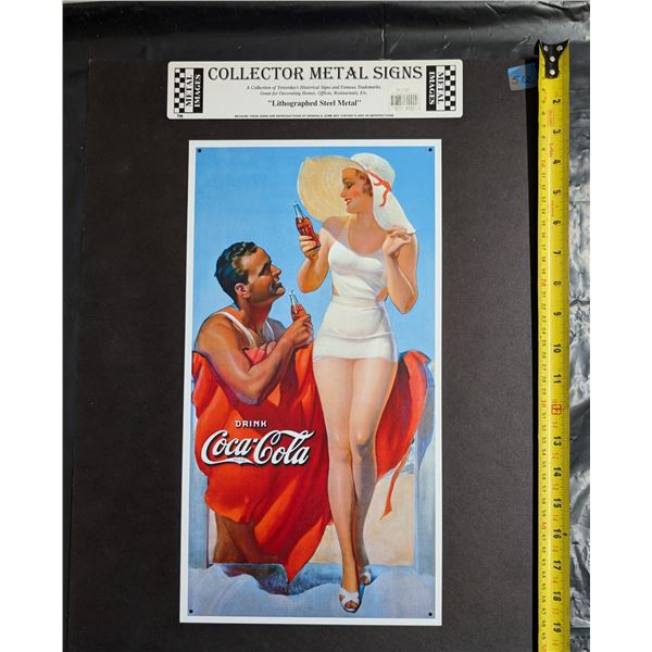 Collector Metal Sign Coca Cola