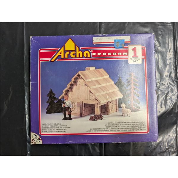 Wooden Construction Set Traditional Folk Architecture