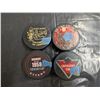 Image 1 : 4 Assorted Hockey Pucks