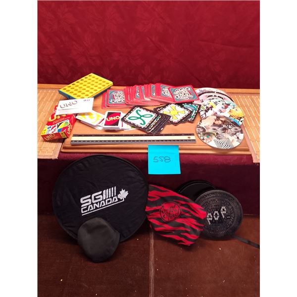 Mixed Card Games & Disc puzzle – UNO cards small sized